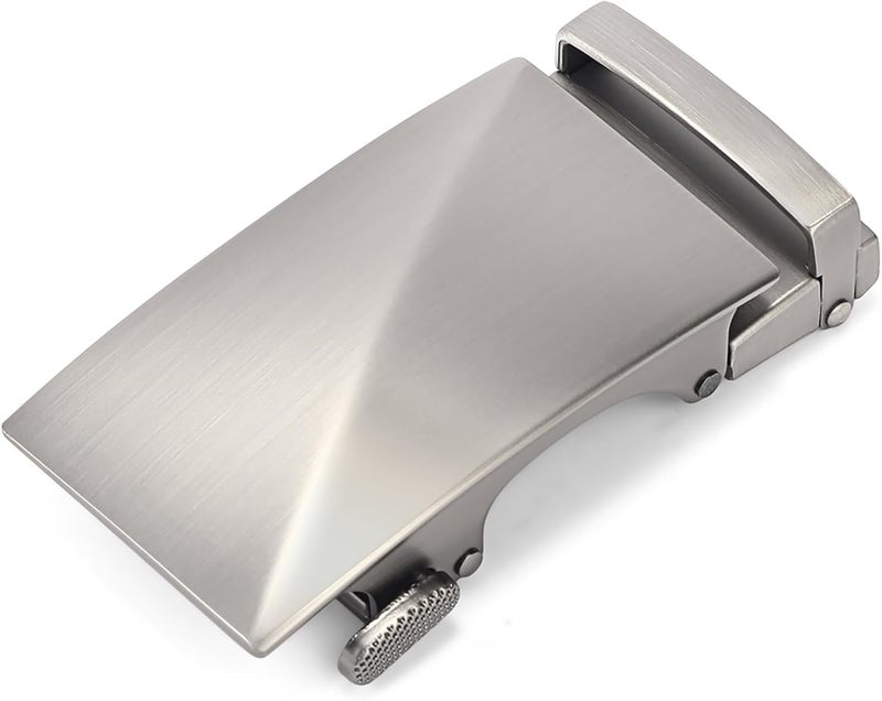 SENDEFN 35MM Ratchet Belt Buckle Only for 1 3/8" Slide Belt Strap, Automatic Click Buckle Adjustable - Image 1